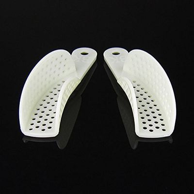 Earlywish 8 Sets Dental Disposable Quadrant Impression Trays 2pcs/Set