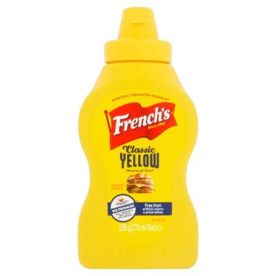 French's Classic Yellow Mustard, 226g