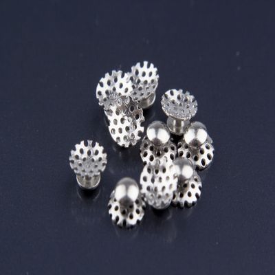 Earlywish 30 pcs Dental Orthodontic Bondable Lingual Button, Mesh Base of Tomy Type