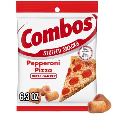 Combos Pepperoni Pizza Cracker Baked Snacks 178.6 g