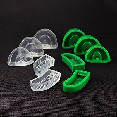 Earlywish 2 sets Dental Lab Silicone Plaster Model Former Base Molds 5pcs/set