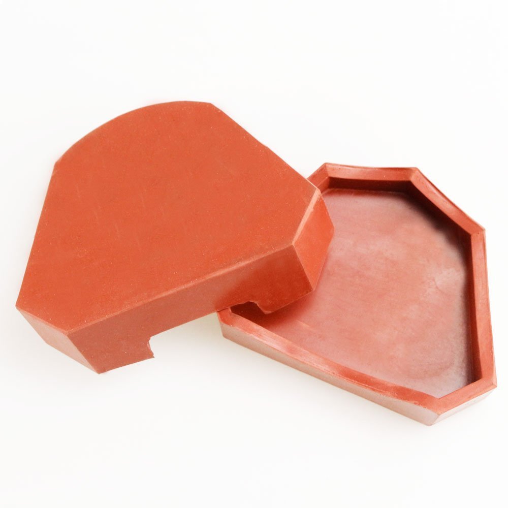 Earlywish 2pcs Dental Model Former Base Mold Plaster Mould Tray Silicone Large Size