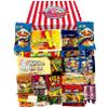 Retro Sweets Gift Box: Candy Striped Old Fashioned Sweets Selection Hamper: Birthday Present for Him & Her, Men, Women, Boys, Girls view 1