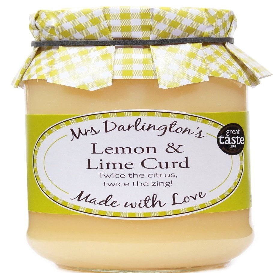 Mrs Darlingtons Lemon & Lime Curd 320g (Pack of 3)