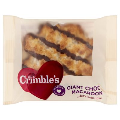 Mrs Crimbles Individual Giant Chocolate Macaroons, 70 g