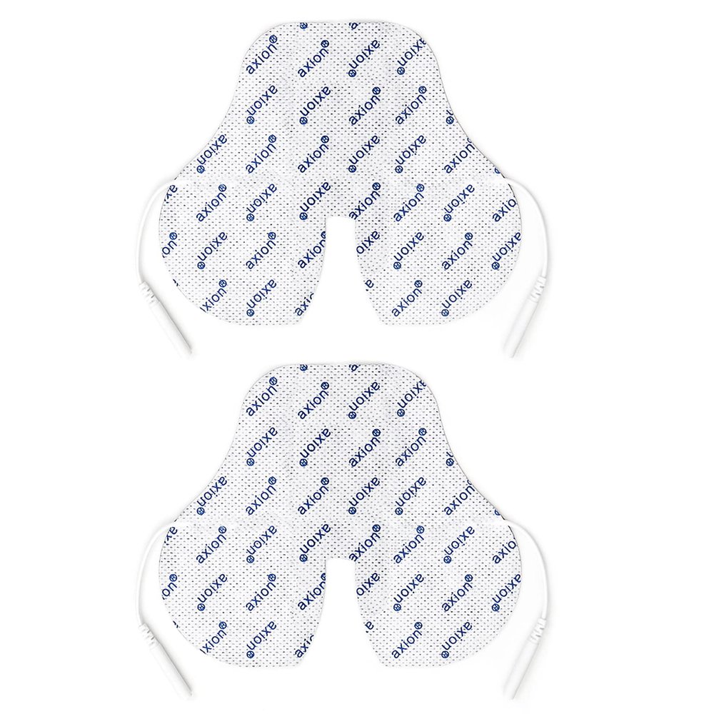 2 Neck-Electrodes - Perfect fit for Neck-Pain - TENS & EMS - axion
