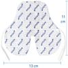 2 Neck-Electrodes - Perfect fit for Neck-Pain - TENS & EMS - axion view 4