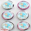 30 x Pre Cut Blue Boy Personalised Christening/Dedication/Baptism/Confirmation Cup Cake - Fairy Cake Toppers/Decorations Edible Wafer Paper view 2