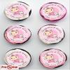 30 x Pre Cut Pink Girl Personalised Christening/Dedication/Baptism/Confirmation Cup Cake - Fairy Cake Toppers/Decorations Edible Wafer Paper view 2