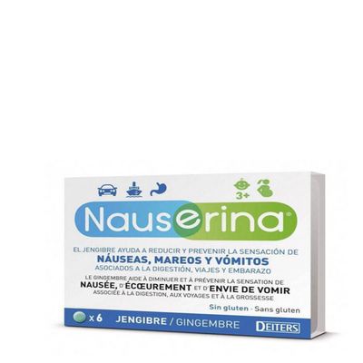 Nauserina Comprimidos Antimareo - 6 Comprimidos