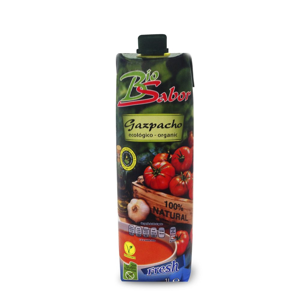Bio Sabor Organic Gazpacho, 1 Litre