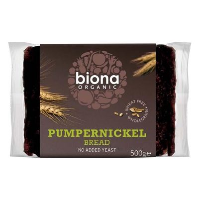 Biona Pumpernickle Bread, 500 g