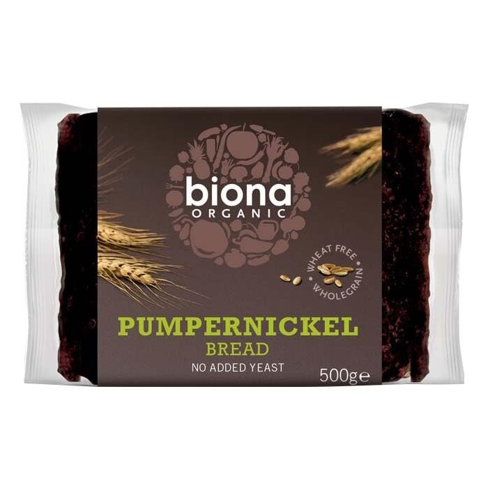 Biona Pumpernickle Bread, 500 g