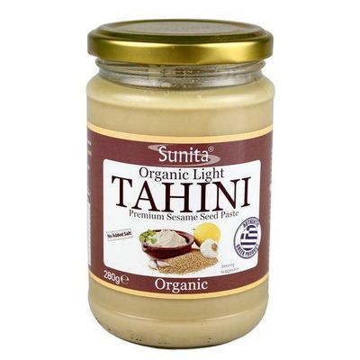 Sunita Organic Light Tahini Sesame Seed Paste, 280 g