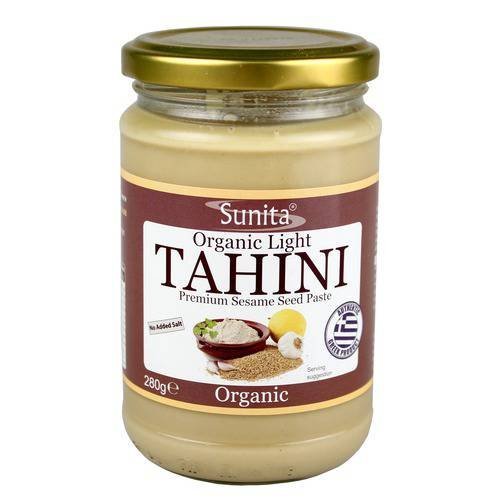 Sunita Organic Light Tahini Sesame Seed Paste, 280 g