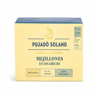 111g Pickled Mussels from Galicia Spain