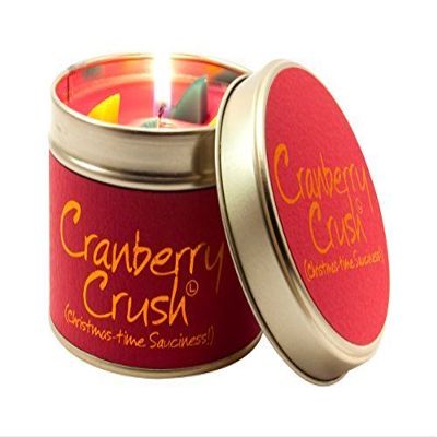 Lily-Flame Cranberry Crush Tin, Red by Lily Flame