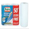 24 Rolls Of Regina Blitz 3ply Kitchen Roll Paper Towels - 70 sheets each roll. view 2