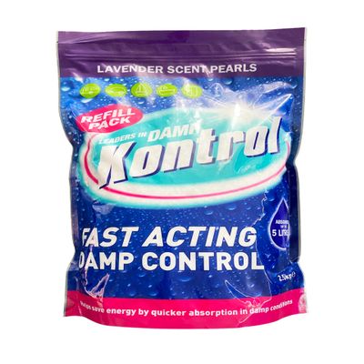 Kontrol Refill Damp Moisture Trap Absorber Crystals 2.5kg (1, Lavender)