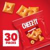 Cheez-It Original Cheese Crackers - School Lunch Food, Baked Snack, Single Serve, 1 oz (28 g) Bag (Pack of 30) view 3