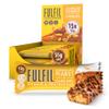 FULFIL Vitamin and Protein Bars (15 x 55 g Bars) - Chocolate Peanut & Caramel Flavour - 20 g High Protein; 9 Vitamins; Low Sugar view 1