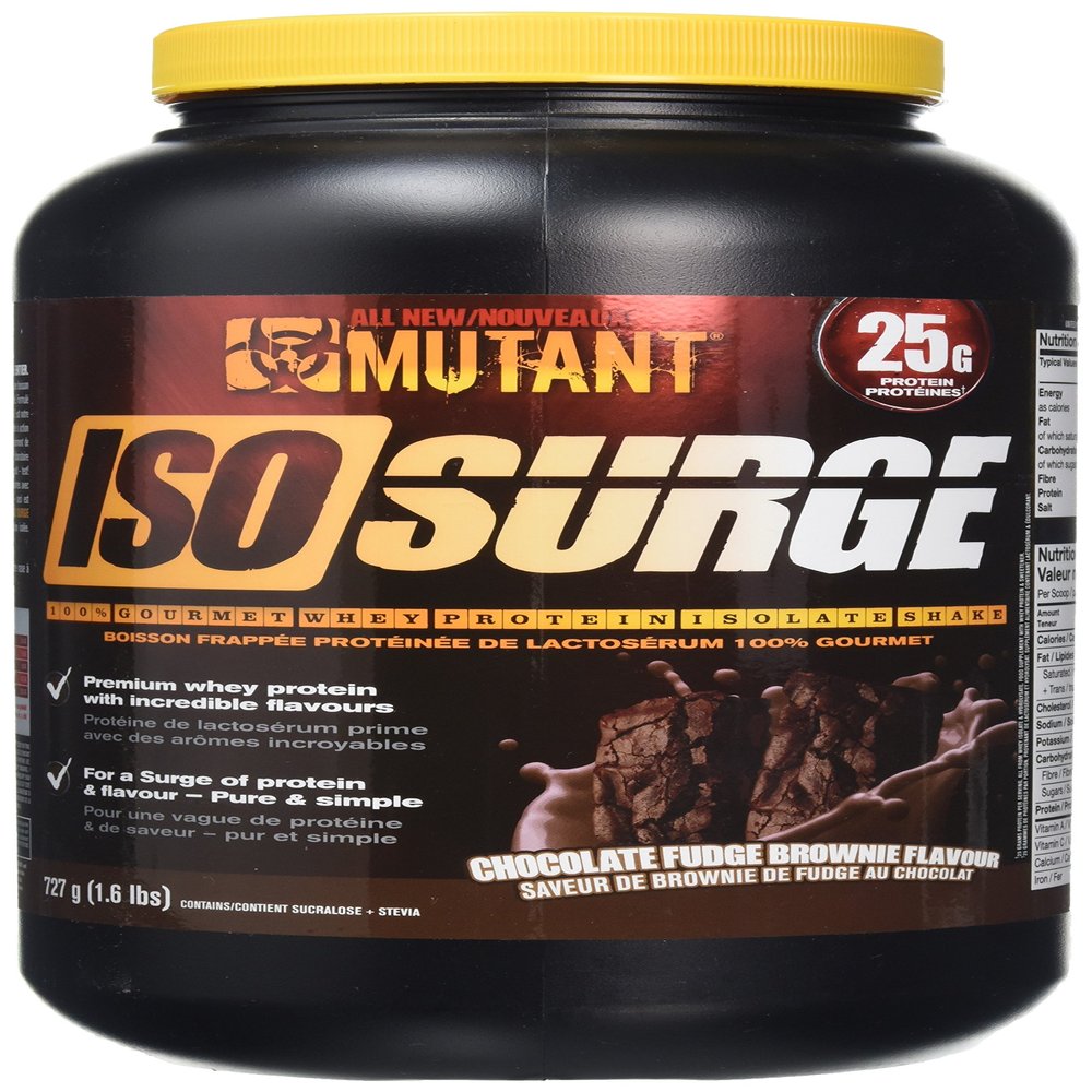 Mutant Mutant Hardcore Iso (1.6lbs) Chocolate Fudge Brownie - Proteins - Whey Protein Isolate