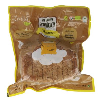 Organic Gluten Free Sliced Sliced Bread 360 g