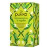 Pukka Organic Ginger & Lemongrass Tea, Pack of 1 (20 x 1.8 g Tea Bags) - Organic view 1