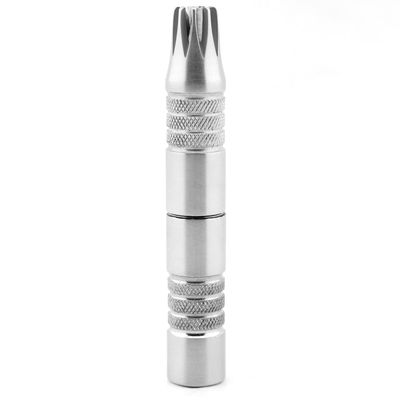 Haryali London, Manual Ear & Nose Hair Trimmer for Men & Women, Battery-Free Stainless Steel Grooming Clipper, Portable Precision Hair Remover Tool