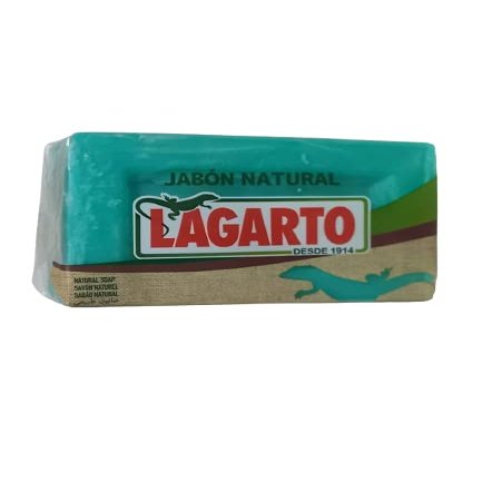 Lagarto Natural Green Soap Pack of 48 x 250 g Total: 12,000 g