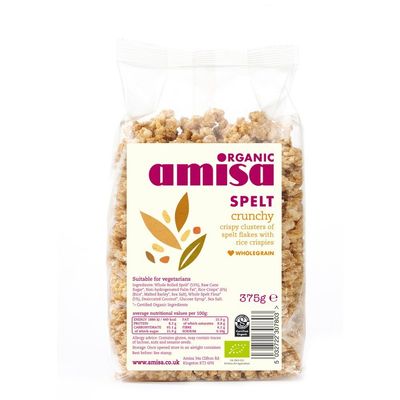 Amisa Organic Spelt Crunchy 375g