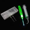 Earlywish Non-Slip Tonsil Stone Removing Tool Pick + 3 Adapters+ Irrigation Syringe (Green) view 2