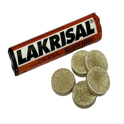 3-Pack of Lakrisal Liquorice-Salmiak Pastilles 75g