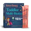 Lovebug Kids Probiotic Powder - 15 Billion CFU Multi-Strain Formula - Friendly Bio Cultures to Support Gut Health for Children & Toddlers Aged (12 Months to 4 Years) - 30 Unflavoured Sachet Pack