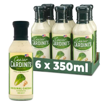 Cardini's Original Caesar Dressing 350ml (Pack of 6)
