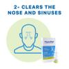 Nasodren Nasal Spray for Sinus Infection Relief, First Defence Against Cold, Allergies, Flu, Blocked Nose, Inactivates Viruses,Relieves Cough Symptoms view 3