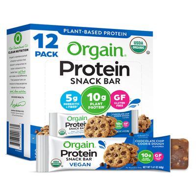 Orgain Plant Protein Bar Cho Chip 12-40 g
