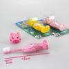 Earlywish 3 Lovely Toothbrushes Animal Character Soft Kids Child Travel Christmas view 2