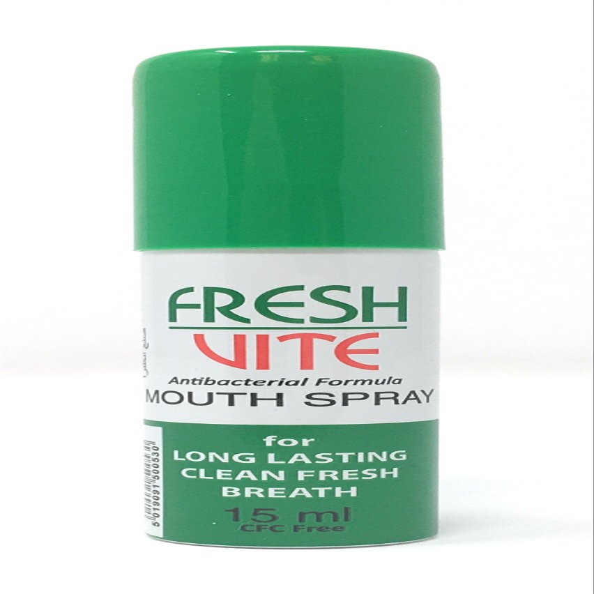 FreshVite Mouth Spray for longer lasting clean breath 15ml MOUTH AND BREATH FRESHENER
