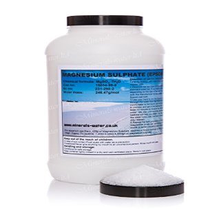 1kg Magnesium sulphateEpsom saltgreat for bath relax100% pureMake sure to checkout with Minerals-water.ltd to get what's on the picture