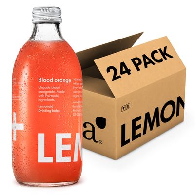 Lemonaid Sparkling Soft Drink: Blood Orange - 24 x 330ml