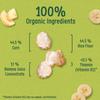 Organix Banana Puffcorn Organic Finger Food Toddler Snack 12+ Months Multipack, 4 x 10 g Bags Per Pack (3 Packs Total) view 2