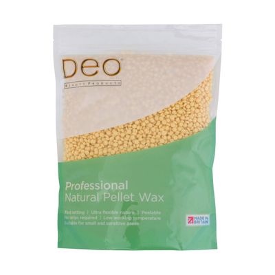 Deo Natural Pellet Yellow Wax 700g Hot Film Waxing Leg Body Arm Pellets - 8715