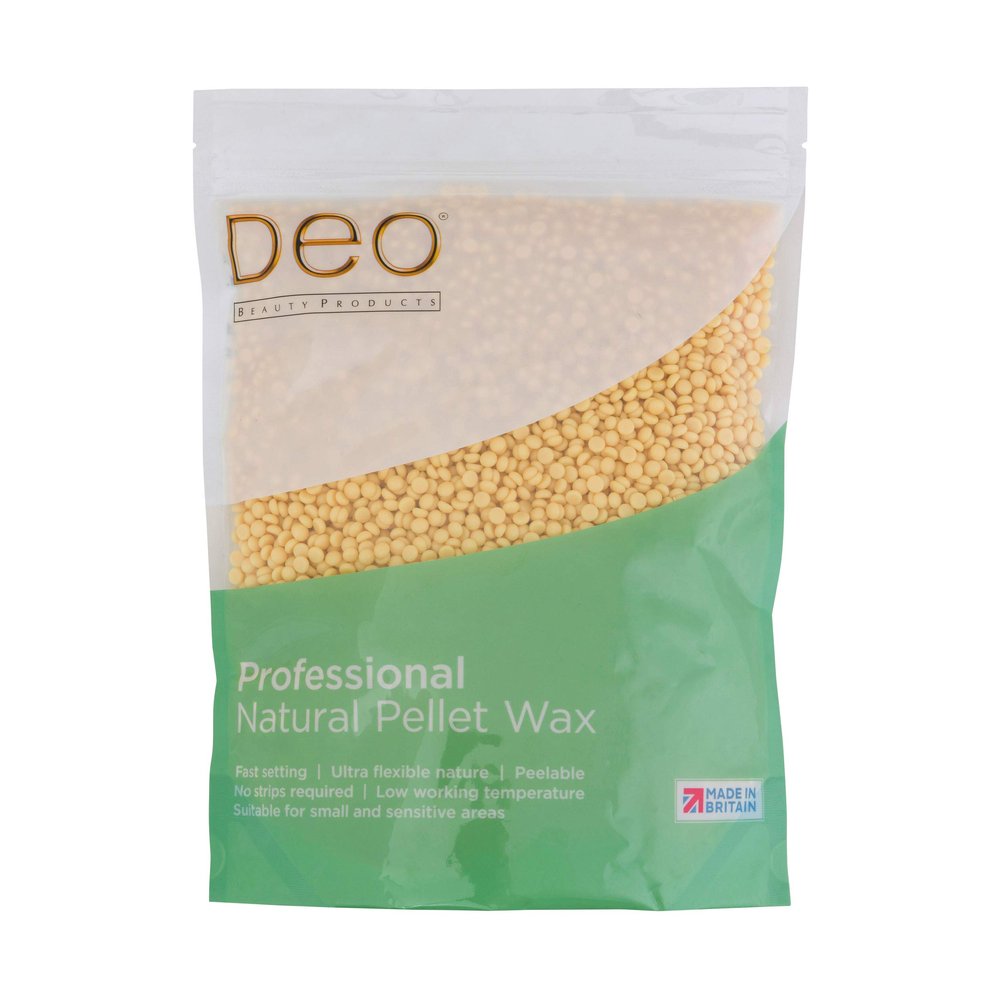 Deo Natural Pellet Yellow Wax 700g Hot Film Waxing Leg Body Arm Pellets - 8715