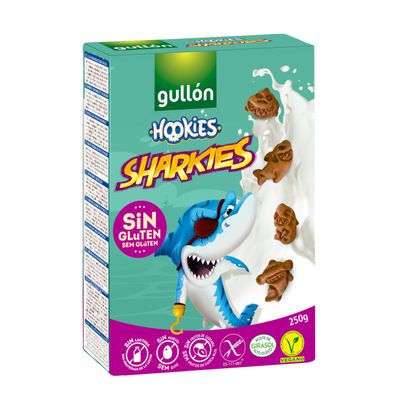 Gullon Gluten Free Biscuits Chocolate Sharkies