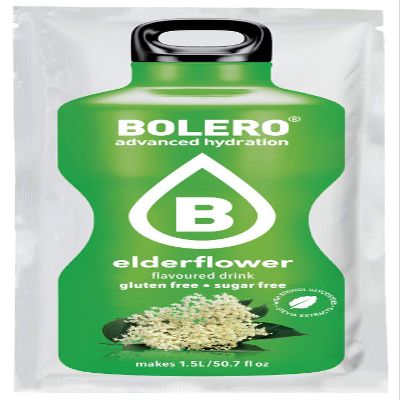 Bolero Classic Powder Sachet, 9 g, Elderflower, 12-Count