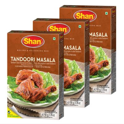 3 PACKS: Shan Tandoori Masala