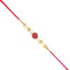 Ghasitaram Gifts Rakhi Gifts for Brothers Rakhi Sweets - Delicious Milk Cake with Beads Rakhi view 2