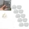 HARDWARE FOR YOU LYD PACK OF 5 SAFTY WHITE PLUG COVERS view 1