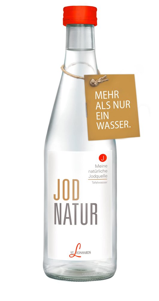 St Leonhardsquelle Organic iodine natural (1 x 330 ml)